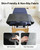 HOMCA Massage Table Arm Extender Pads, Widen by 7.8", PU Leather