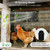 25W Solar Fan for Chicken Coop with Battery, 3 Modes Controller