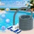 4 Pcs Swimming Pool Cleaning Kit with 1-1/2" x 30 ft Hoses