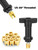 11Pcs Brass Batwing Inner Fairing Insert Repair Kit Bolt with Tool