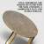 Paper Towel Holder, Hand-Forged Vintage Gold Paper Towel Stand Holder, Kitchen Heavy Duty Solid Metal Countertop Roll Paper Organizer