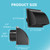 HG Power 4 Inch Dryer Vent Cover Outside with Removable Screen, Black