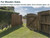 7in Heavy Duty Gate Hinges,1100 lbs Max Load,90° in/Outward Smooth Open