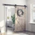 SMARTSTANDARD 7 FT Barn Door Hardware Kit -Fits 42" Wide Door Panel