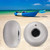 Florchest 2 Pack Replacement Beach Sand Tires,16" Balloon Wheels with 1.02-inch Diameter,Beach Inflatable Fishing Cart Rolling Walker Wheels for Beach Trips Camping Gardening