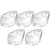 ECCPP 5 Pack Clear Cab Marker Light Cab Roof Running Top Clearance Marker Covers/Lens fit for 1999-2015 for Ford F250 F350 F450 Super Duty