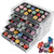 90 Grid Rock Display Case, Jewelry Storage Box, Crystal Display Shelf