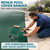 Pool Cover Patch Repair Kit, 2 Rolls, 8 x 36 Inch Green, Self-Adhesive