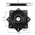 AAGUT 7'' Heavy Duty Bar Stool Swivel Replacement, Square Swivel Mechanism