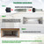 Garage Door Sensors Bracket, Replacement for Genie/Overhead Garage Door sensors, GSTB-R STB-BL Garage Sensor for Genie Garage Door Openers Manufactured After 1993，Includes Sender & Receiver & Bracket.