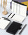 WEMATE Pocket Notebook with Pen, 10 Pieces Pocket Notebook Set Black