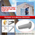 2 Pack Bat Exclusion- Bat Cone- One Way Bat Door- Bats Deterrent Devices Outdoor- Reusable Tool for Remove Roof Noises- Got Bats Out with Humanly. (2Pack)