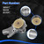 Raw Sea Water Pump for MerCruiser for Volvo Penta OMC, for GLM Sierra