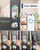 Keyless Entry Door Lock, Smart Deadbolt Lock with Handleset D180 & D280 (Fingerprint & Leveler) (Sliver)
