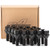 GAsupply M12x1.25 OEM Lug Bolt Black, 28mm Shank Cone Seat 3/4" Hex, 20pcs