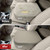 KBH Center Console Cover Replacement for Dodge Ram 2002 2003 2004 2005 2006 2007 2008, Jump Seat, Vinyl Leather Armrest Upholstery, Taupe Tan