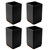 Bed Risers,2" Furniture Table Sofa Lift,Black(1.6"W-Adds 2"L),4 Pcs
