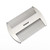 Airisland Dual Action Stainless Steel EDC Credit Card Size Wallet Comb - Anti-Static Hair and Beard Comb for Men