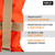 SECO 8101-20-ORG - 48" Lath Bag - Heavy-Duty Abrasion-Resistant Fabrics