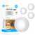 GE Battery Powered Puck Lights, Touch On/Off, 20 Lumens, 4 Pack