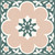 FloorPops 12-in by 12-in Pink Daphne Vinyl Peel & Stick Floor Tiles (10 Tiles), (10 sq.ft./Carton)