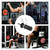 Weight Stack Pin Extender, 10mm x 110mm Gym Pin with Spring Clip Collar for Cable Machine & Home Gym, Fits 2" Weight Plates, Durable Steel Weight Stack Pin