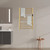 Electric Towel Warmers Radiator with Timer Gold, 140W Wall-Mounted & Freestanding Heated Towel Drying Rack with 11 Bars, 304 Stainless Steel Heated Towel Rail for Bathroom, Plug-in