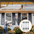 Alloyman Roof Gutter Cleaning from The Ground,40V Cordless Leaf Blowers