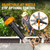Alloyman Roof Gutter Cleaning from The Ground,40V Cordless Leaf Blowers