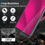Zeking [2 Pack] for T-Mobile Revvl 8 Pro 5G Privacy Tempered Glass Screen Protector, Anti-Spy[Anti-Scratch] HD Clarity 9H Hardness[Bubble Free]