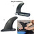 9" Snap in Kayak Skeg Fin Rudder for Kayak Boats, Detachable Center Fin