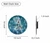 Beautiful Mermaid Wall Clock Fantasy Seascape Scenery Clock 10 Inch Silent Non-Ticking Clocks Battery Operated for Home Living Laundry Room Kitchen Bedroom Office