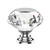 Alzassbg 1.2" Clear Crystal Cabinet Knobs 10 Pack, AL1001