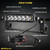 Dirt Bike Light Bar Plug and Play Motorcycle LED Headlight Bar Kit Waterproof with Switch Wiring Harness Bracket for 7/8" 22mm Handlebars SSR110 CRF110 KLX110 140 KX250 TTR110 YZ125 ATV