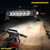 Dirt Bike Light Bar Plug and Play Motorcycle LED Headlight Bar Kit Waterproof with Switch Wiring Harness Bracket for 7/8" 22mm Handlebars SSR110 CRF110 KLX110 140 KX250 TTR110 YZ125 ATV