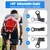 Adjustable Bike Stem 31.8mm x 120mm – Aluminum Handlebar Riser, ±60° Angle Adjustable with Dual Bolt Clamp, Compatible with 28.6mm Fork Steerer for MTB, Road Bike & E-Bike