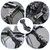Adjustable Bike Stem 31.8mm x 120mm – Aluminum Handlebar Riser, ±60° Angle Adjustable with Dual Bolt Clamp, Compatible with 28.6mm Fork Steerer for MTB, Road Bike & E-Bike