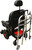 FreeAgain Universal Walker Holder for Mobility Scooters(Thicken)- Compatible with Pride Mobility & Golden Technologies, Black, Scratch-Resistant Alloy Steel