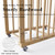 Art Storage Rack, Art Canvas Storage, Canvas Boards Rack Art Storage with Handle & Caster Wheels for Drawing Board, Panel, Paper Pad for Art Studios, Artworks, Gallery
