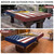 Pool Table Cover, Waterproof & Dustproof Outdoor/Indoor Pool Table Accessories，Billiards Accessories Polyester Taffeta Cloth Table（8ft）