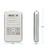Retevis RT20 Mini Walkies Talkies, Portable 2 Way Radio (Silver,1 Pack)