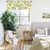 Lemon Curtains Valance for Windows Summer Watercolor Lemon Fruit Rod Pocket Valance Windows Treatments 1 Panel Yellow and White Short Curtains for Living Room Bathroom Bedroom