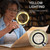 45X Magnifying Glass with Light, Large Handheld Magnifier for Seniors