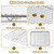 TeamFar Baking Sheet with Rack, Stainless Steel Sheet Pan-16/12.5/9 Inch