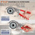 8-Piece Oil Filter Wrench Set, Oil Filter Removal Tool Cover 2-3/4" to 5-1/4", 9" & 12" Adjustable Oil Filter Pliers, Universal 3-Jaw Fuel Filter Wrench & Adapter for Car, Truck, Motorcycle