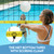 Inground Pool Volleyball Net Set with Max 26 FT Adjustable Length