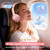 USB C Over Ear Headphones Wired with Mic Volume Control, Pink