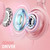 USB C Over Ear Headphones Wired with Mic Volume Control, Pink