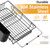 Expandable in Sink Dish Drying Rack,Small Dish Rack Over Sink with Utensil Holder,Stainless Steel Dish Drainers for Kitchen Counter,Sink Drying Rack for Small Space,14.57“-20.87”L x 10.24“W x 2.76”D