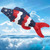 NOVWANG 40 Inch USA American Fish Windsock, Fish Windsock 4th of July Windsock Patriotic Wind Sock Outdoor Hanging Decoration for Garden Yard Balcony Boat Deck Dock Patio Decor